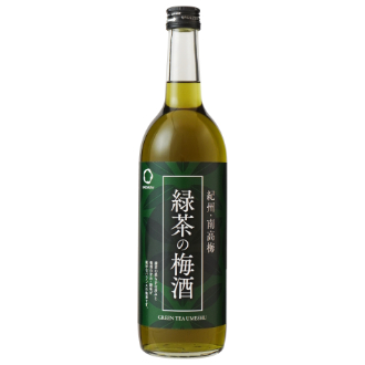 Nakano green tea ryokucha umeshu plum wine 720ml bottle