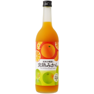 Nakano mikan (mandarin) umeshu 720ml bottle