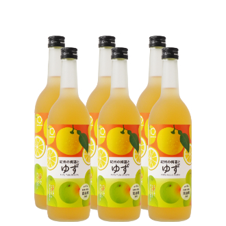 Nakano yuzu umeshu case of 6 x 720ml bottles